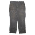 CARHARTT Workwear Mens Trousers Grey Relaxed Straight W38 L32