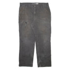 CARHARTT Workwear Mens Trousers Grey Relaxed Straight W38 L32