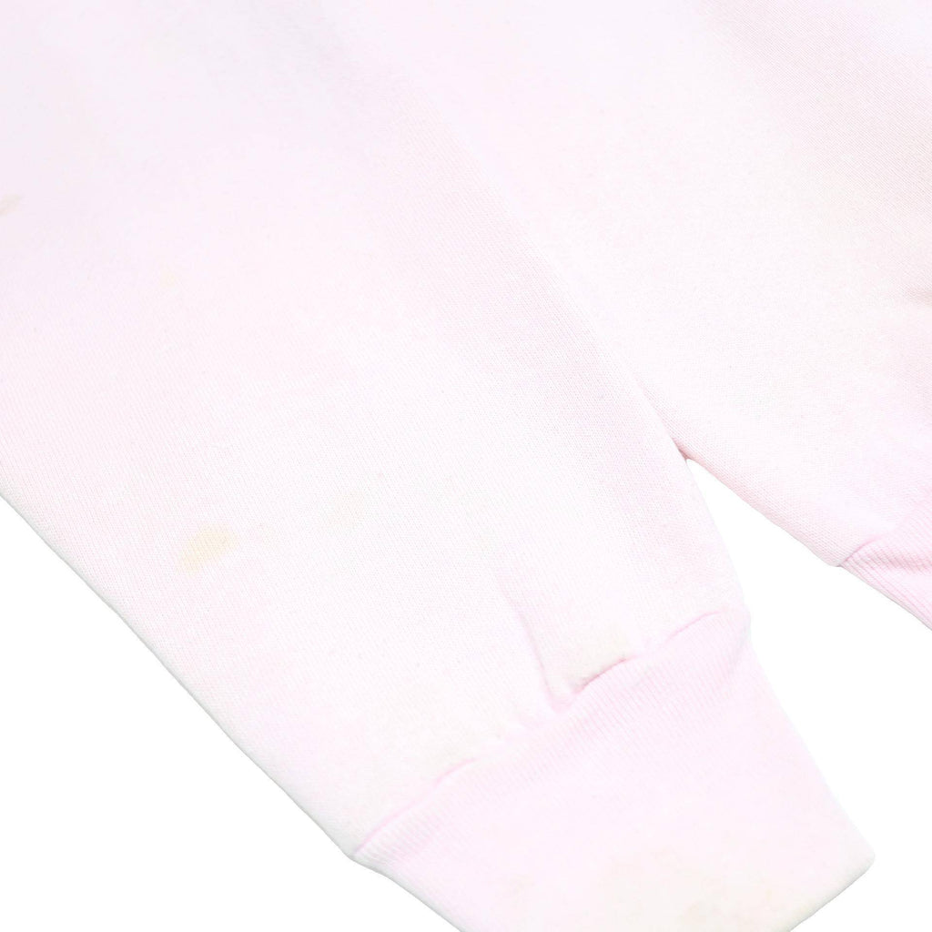 FRUIT OF THE LOOM Womens Pink Sun Sky & Sail San Juan Island Crew Neck L Printed