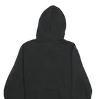 PUMA Womens Black Hoodie UK 14 Cotton Blend Pullover Casual Sports Sweatshirt