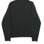 PUMA Womens Black Hoodie UK 14 Cotton Blend Pullover Casual Sports Sweatshirt