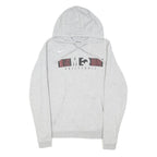 NIKE Mens Grey Mid East Qualifier Volleyball Hoodie M Cotton Blend Casual