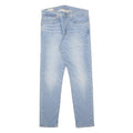 LEVI'S 512 Big E Mens Jeans Blue Slim Skinny Denim Light W32 L32 Vintage Fit Zip