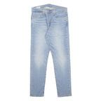 LEVI'S 512 Big E Mens Jeans Blue Slim Skinny Denim Light W32 L32 Vintage Fit Zip
