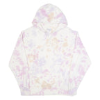 CHAMPION Tie-Dye Mens Cream Hoodie S