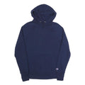 CHAMPION Mens Navy Pullover Hoodie M Cotton Blend Casual Everyday