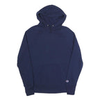 CHAMPION Mens Navy Pullover Hoodie M Cotton Blend Casual Everyday