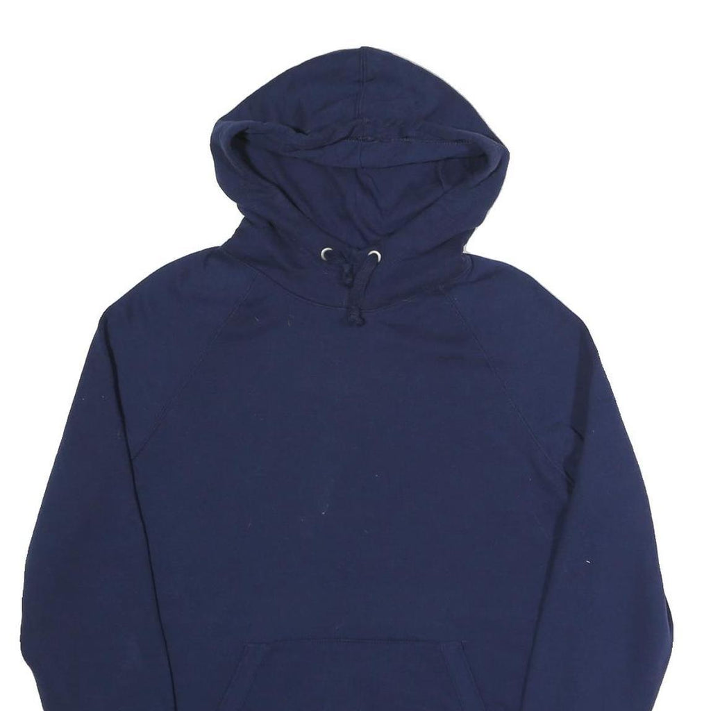 CHAMPION Mens Navy Pullover Hoodie M Cotton Blend Casual Everyday