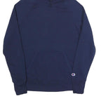 CHAMPION Mens Navy Pullover Hoodie M Cotton Blend Casual Everyday