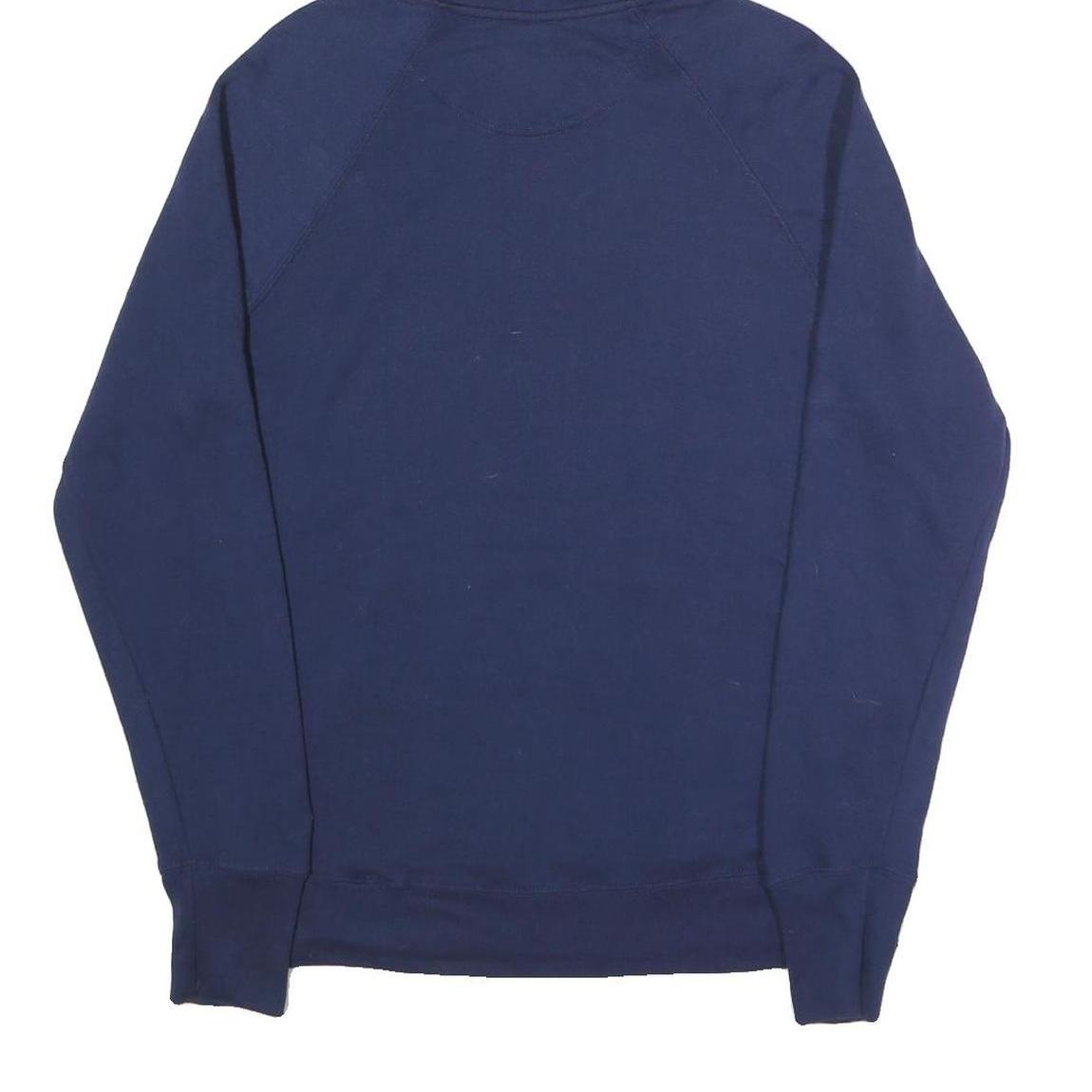 CHAMPION Mens Navy Pullover Hoodie M Cotton Blend Casual Everyday