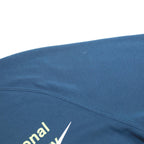 NIKE Mens Blue Cotton Blend Crew Neck M Sweatshirt Sportswear Casual