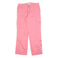 MERONA Womens Cotton Blend Pink Relaxed Straight Trousers W32 L30 Summer Casual
