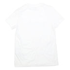 LEVI'S Womens White Logo Graphic T-Shirt XS Short Sleeve Crew Neck Cotton
