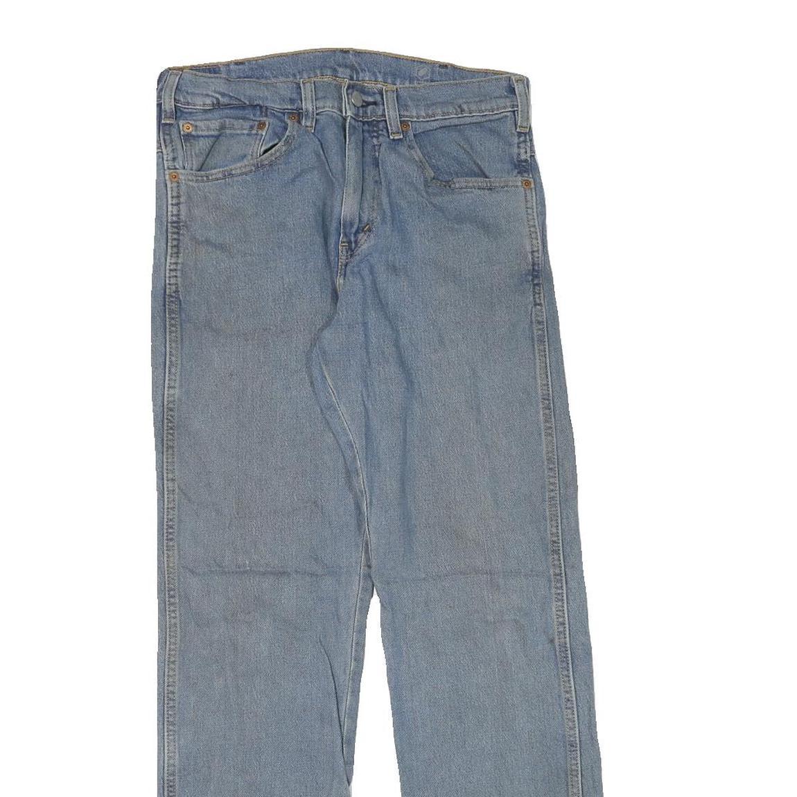 LEVI'S Mens Regular Fit Blue Denim Jeans Cotton Blend W30 L31 Classic Style Zip