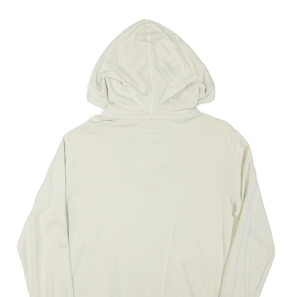 ST DIEGO Womens Cream California Choppers Cotton Blend Hoodie M Skull Print