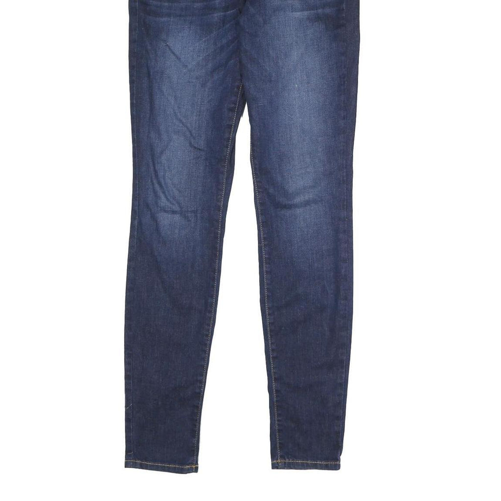 GUESS Womens Slim Fit Skinny Blue Denim Jeans W30 L31 Zip Cotton Blend