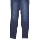 GUESS Womens Slim Fit Skinny Blue Denim Jeans W30 L31 Zip Cotton Blend