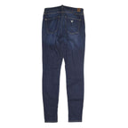 GUESS Womens Slim Fit Skinny Blue Denim Jeans W30 L31 Zip Cotton Blend