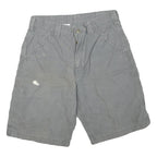 CARHARTT Mens Shorts Grey Casual Cotton Blend M W32 Workwear Utility