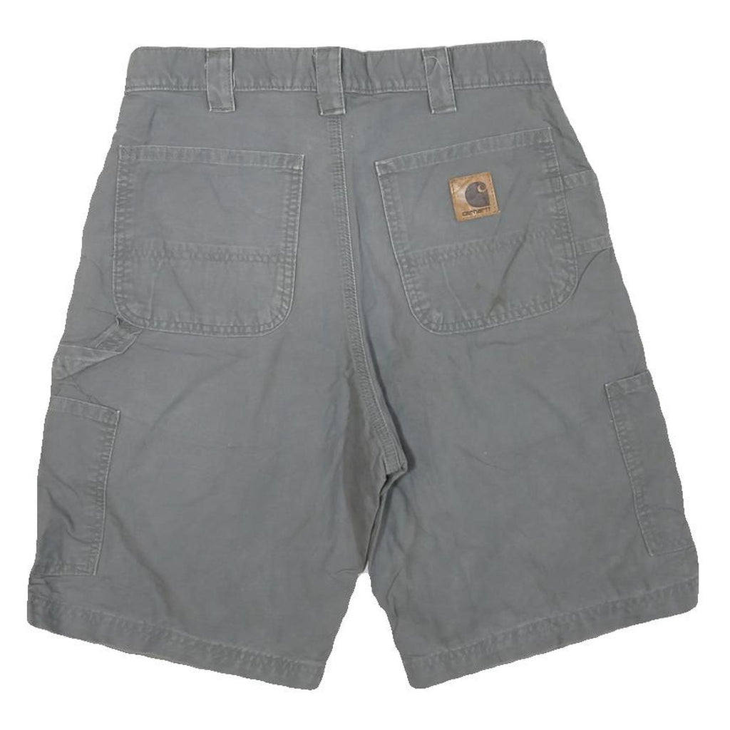 CARHARTT Mens Shorts Grey Casual Cotton Blend M W32 Workwear Utility