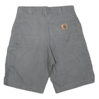 CARHARTT Mens Shorts Grey Casual Cotton Blend M W32 Workwear Utility