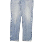 CARHARTT Mens Slim Light Blue Denim Jeans W30 L32 Casual Cotton Blend Zip