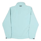 JACK WOLFSKIN Womens Blue Jacket UK 12 Polyester Blend Zip Outdoor Lightweight