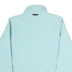 JACK WOLFSKIN Womens Blue Jacket UK 12 Polyester Blend Zip Outdoor Lightweight