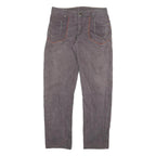 Mens Regular Fit Cotton Blend Blue Jeans W30 L31 Zip Pockets Casual Everyday