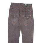 Mens Regular Fit Cotton Blend Blue Jeans W30 L31 Zip Pockets Casual Everyday