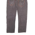 Mens Regular Fit Cotton Blend Blue Jeans W30 L31 Zip Pockets Casual Everyday