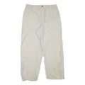 CARHARTT Mens Cotton Blend Beige Relaxed Straight Trousers W34 L27 Workwear Zip