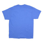 GILDAN Mens Blue Lindsey Wilson College Blue Raiders Softball T-Shirt XL Crew