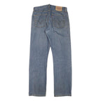 LEVI'S Mens Jeans Blue Regular Straight Denim Medium W32 L32 Classic Zip Cotton