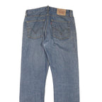 LEVI'S Mens Jeans Blue Regular Straight Denim Medium W32 L32 Classic Zip Cotton