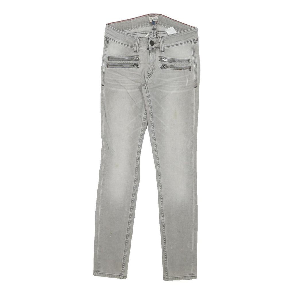 TOMMY HILFIGER Womens Jeans Slim Skinny Denim Light W26 L29 Zip Cotton Blend