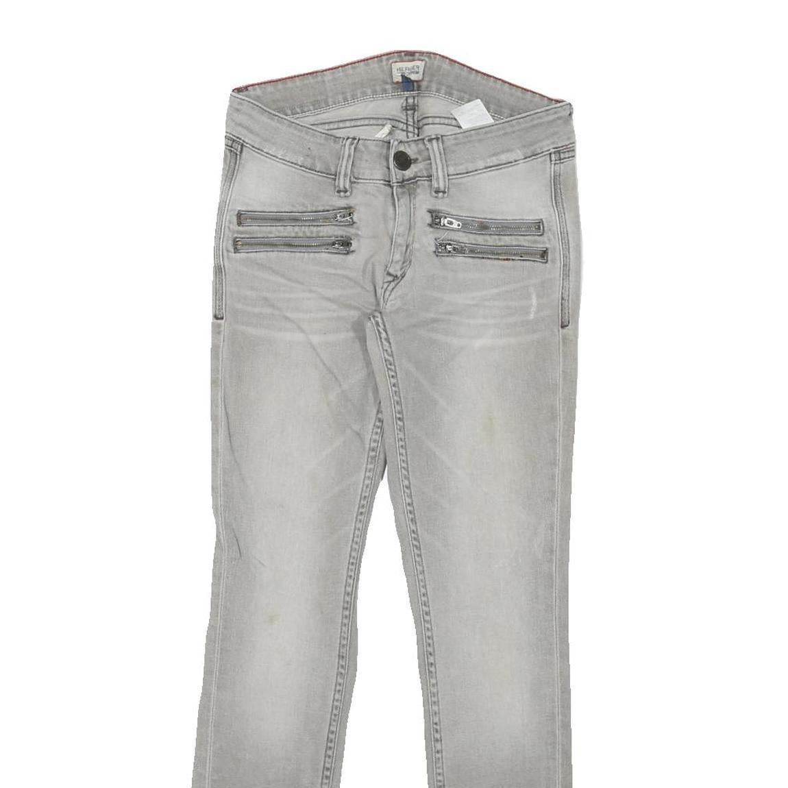 TOMMY HILFIGER Womens Jeans Slim Skinny Denim Light W26 L29 Zip Cotton Blend