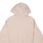 CHAMPION Mens Beige Pullover Hoodie S S Logo Cotton Blend Casual Sweatshirt