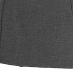 MAX MARA Womens Grey Pencil Knee Length Cotton Skirt UK 8 Classic Elegant
