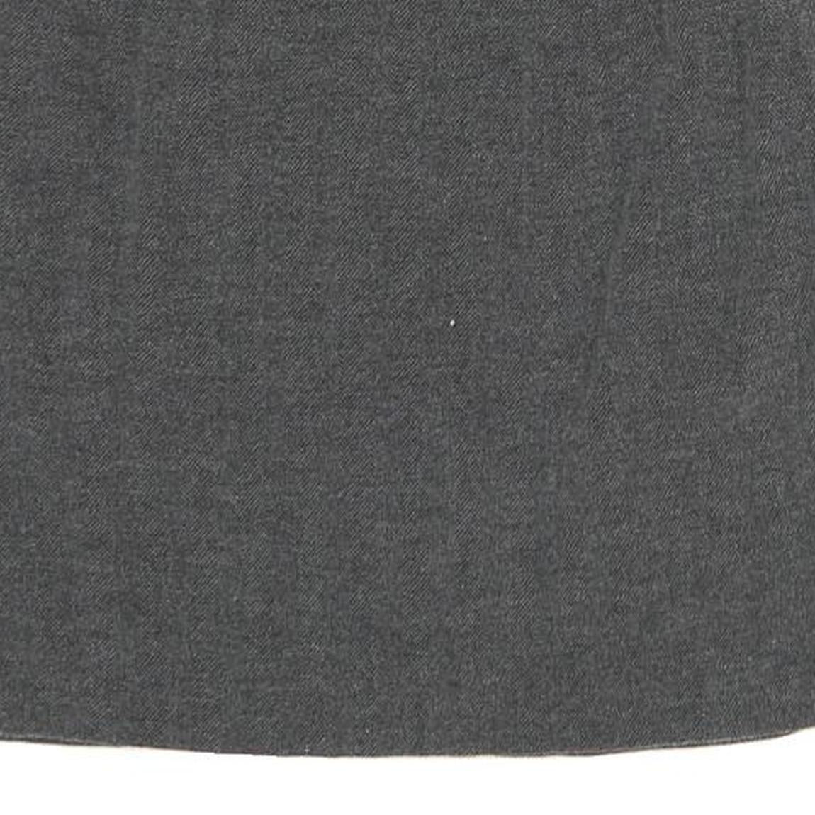 MAX MARA Womens Grey Pencil Knee Length Cotton Skirt UK 8 Classic Elegant