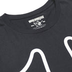 TRUE RELIGION Mens Black World Tour Long Sleeve Crew Neck T-Shirt S