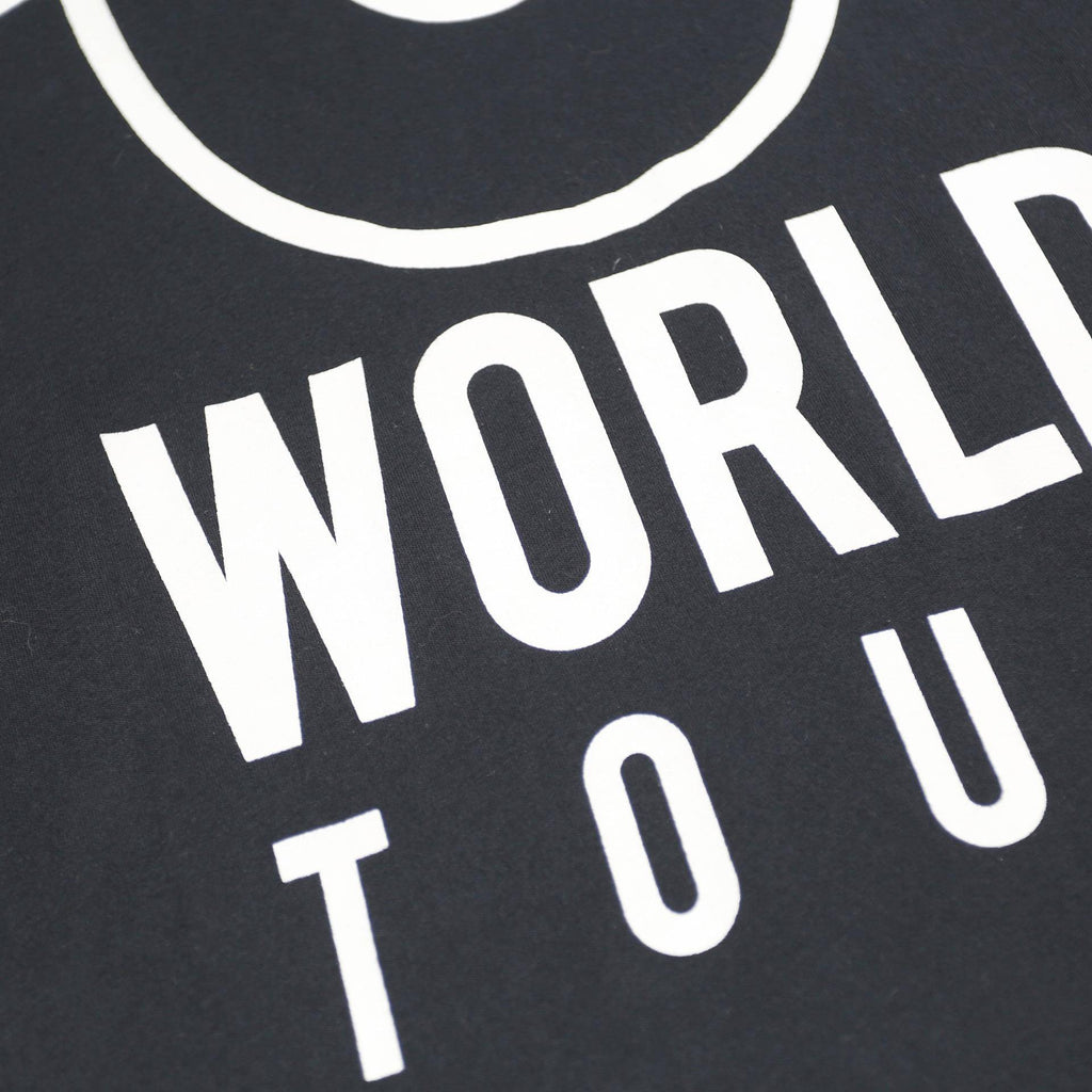 TRUE RELIGION Mens Black World Tour Long Sleeve Crew Neck T-Shirt S