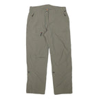 BERGSON Womens Polyester Blend Beige Regular Fit Straight Leg Trousers W29 L26