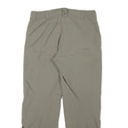 BERGSON Womens Polyester Blend Beige Regular Fit Straight Leg Trousers W29 L26