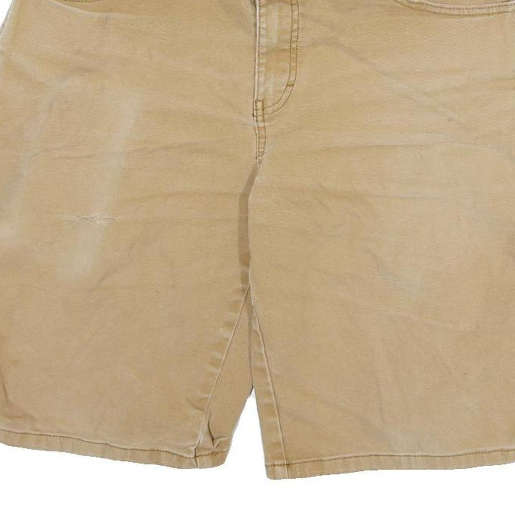 CARHARTT Mens Shorts Beige Casual Plain L W30 Durable Workwear Style