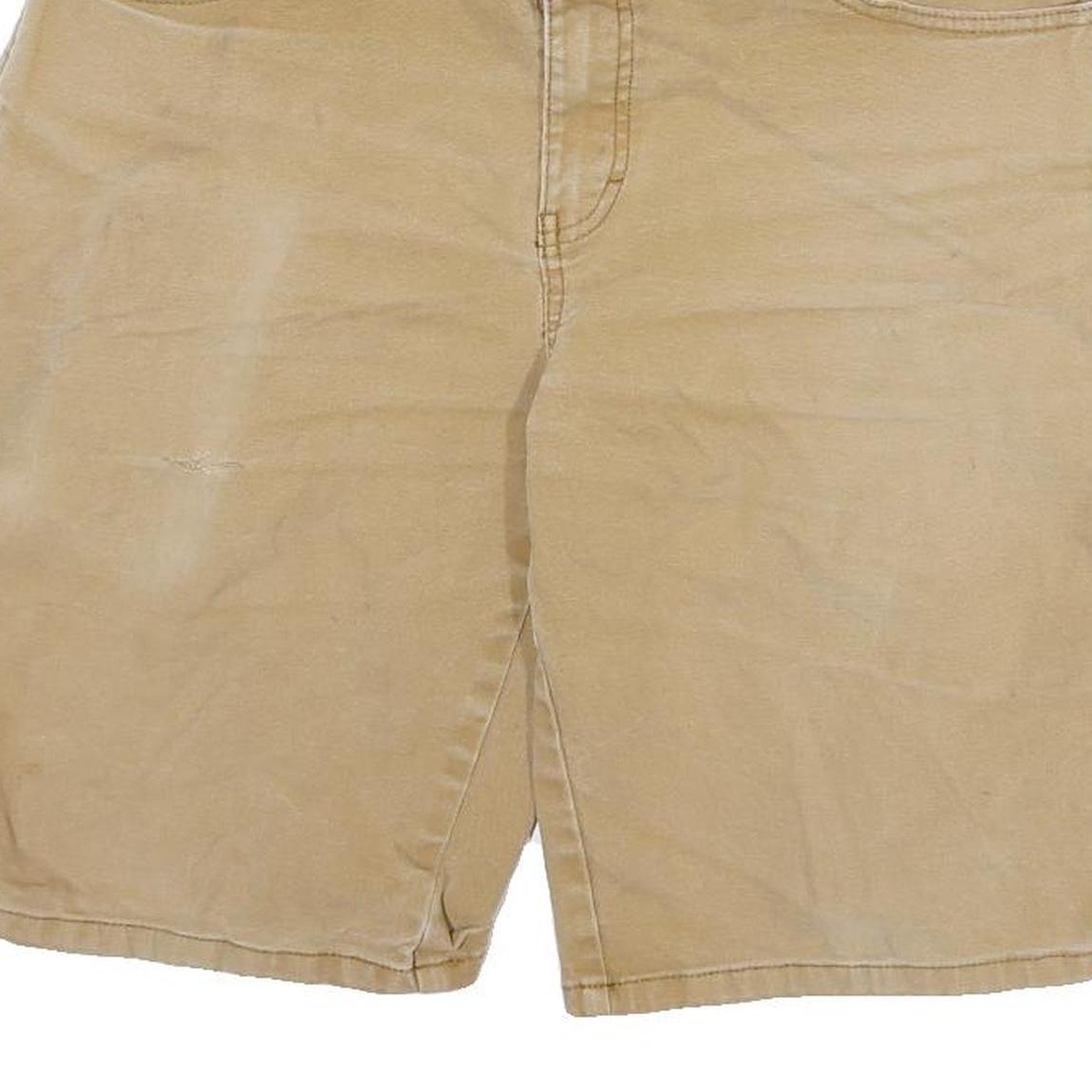 CARHARTT Mens Shorts Beige Casual Plain L W30 Durable Workwear Style