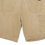 CARHARTT Mens Shorts Beige Casual Plain L W30 Durable Workwear Style