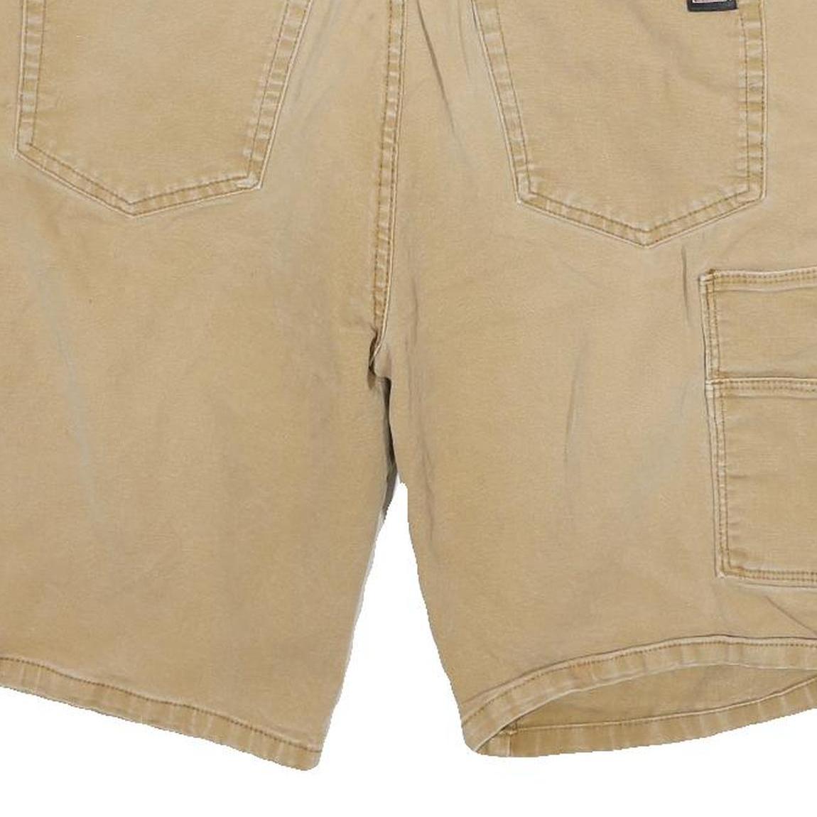 CARHARTT Mens Shorts Beige Casual Plain L W30 Durable Workwear Style