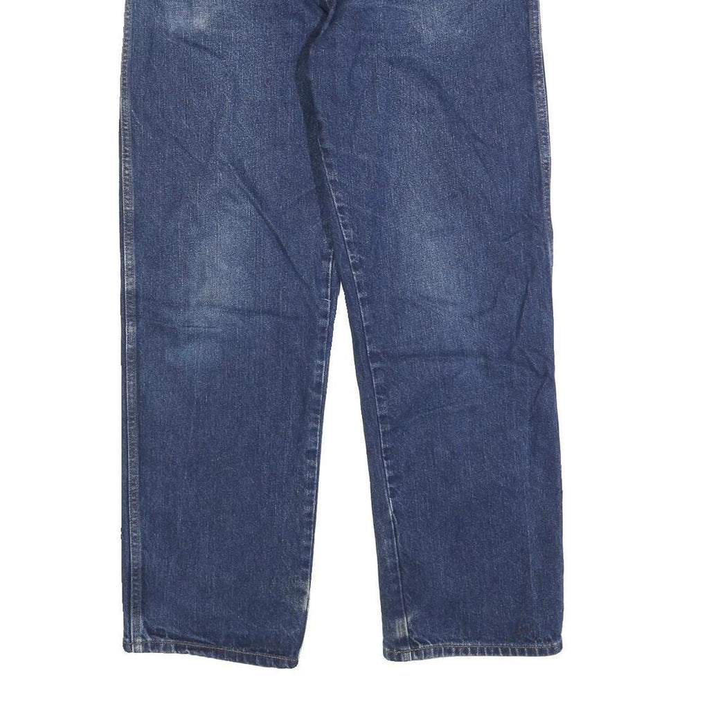 DICKIES Mens Blue Regular Fit Straight Denim Jeans W36 L32 Workwear Casual