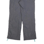 BPC Womens Polyester Blend Black Regular Straight Trousers W32 L32 Outdoor Zip